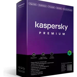 Kaspersky PREMIUM ESD / 20 Dispositivo / 12 Meses / Base *Licenciamiento para Colombia* (KL1047DDNFS) EXCLUIDO DE IVA