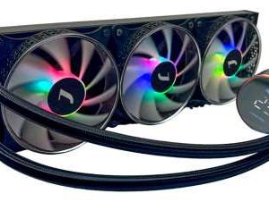 REFRIGERACION LIQUIDA JANUS 3 VENTILADORES ARGB 360MM NEGRA IVA INCLUIDO (28-99-215), Socket AMD: sTRX4/STR4/AM4/AM5/AM3+/AM3/AM2+/AM2/FM2+/FM2/FM, Socket INTEL: LGA 1700/1200/1150/1151/1155/1156/2011/2066, Velocidad de la bomba: 1500~3200R