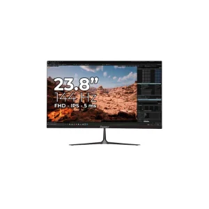 MONITOR JANUS IPS 23.8" ULTRA DELGADO J24144OIPSN HDMI/ VGA/ 144HZ resolución 1920 x 1080 FULL HD/ 5ms /PARLANTES INCORPORADOS, VESA 100x100mm / FreeSync, (PRECIO IVA INCLUIDO) - 024-0008-000088 Y 94-8-85 (ULTIMAS UNIDADES)