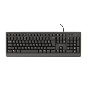 TECLADO TRUST PRIMO Alambrico USB Negro (23883)(iva inc)
