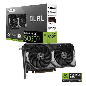 Tarjeta De Video Asus Geforce Rtx-5060ti Dual Oc 8 Gigas