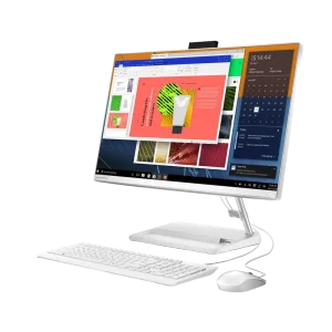 LENOVO AMD RYZEN 5 7430U (2.3 GHz) - 8GB - 256 GB SSD - 23,8" - LINUX - BLANCO