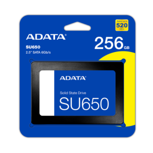 DISCO SOLIDO ADATA 256GB SATA ASU650SS-256GT-R (iva inc)