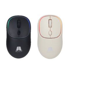 Mouse LED BT/2.4 G 618N • Iluminación LED • Batería recargable • Conexión Bluetooth • Compatible con Windows y Mac OS