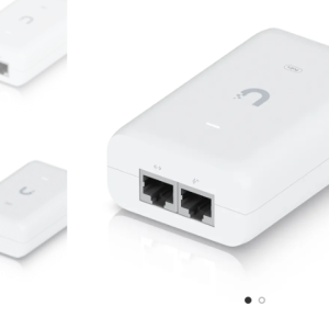 Inyector POE Ubiquiti UACC-POE+ 2.5G Voltaje 48v, 30W, Proteccion contra sobretensiones (iva inc