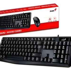 COMBO MOUSE + TECLADO GENIUS SMART KM-200 Negro (iva inc