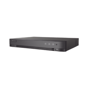 IDS-7204HQHI-M1/XT / DVR 4 Canales TURBOHD + 1 Canal IP / 5 Megapixel Lite - 3K Lite / Audio de Dos Vías por Coaxitron / Reconocimiento Facial / ACUSENSE (Evista falsas alarmas) / 1 Bahía de Disco Duro / Salida de Video en Full HD / Soporta audio de dos vias por coaxitron en todos los canales IVA INCLIDO