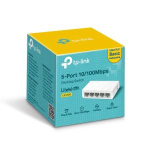 SWITCH TP-LINK 5 Puertos LS1005 10/100 Mbps (iva inc)