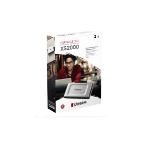 SSD EXT. 2 TERAS KINGSTON XS2000 ( tipo C y USB - VEL, 2000 MB/S ) VALORES ANTES DE IVA CONFIRMAR PRECIOS Y EXISTENCIAS