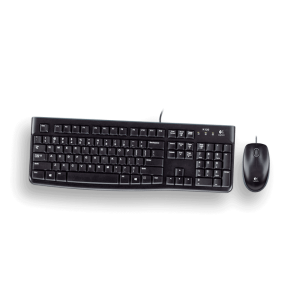 Combo Logitech Teclado + Mouse Mk120 VALORES ANTES D IVA