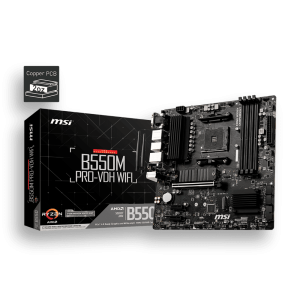 Board Msi Pro B550m Vdh Wifi Pciexp Usb.3,2 4ddr4 Ryz