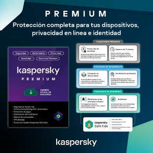 Kaspersky PREMIUM ESD / 10 Dispositivo / 12 Meses / Base *Licenciamiento para Colombia* (KL1047DDKFS