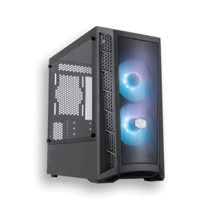 Caja Cooler Master Box Mb311l Argb Vidrio Templado + 2 Fan Argb IVA INCLUIDO