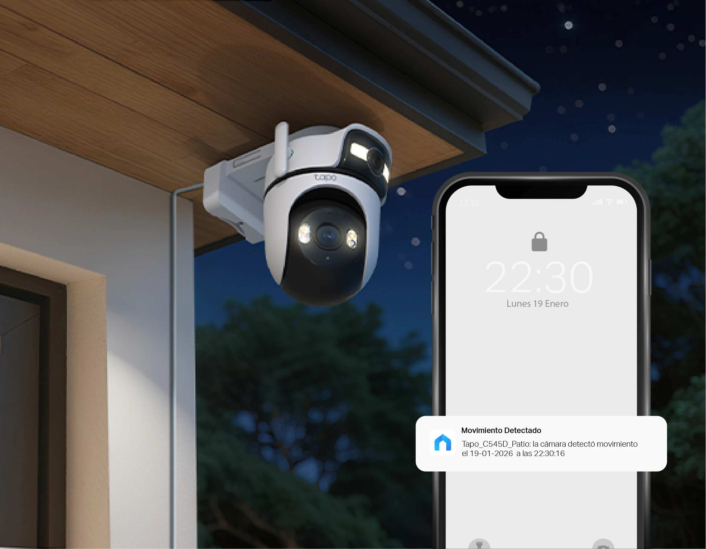 CAMARA TP-LINK Para Exteriores Doble Lente WiFi Vigilancia Tapo C545D 2K 3MP Vision Nocturna Avanzada (iva inc) - Image 4