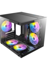  Caja Antec Vcx20m Elite Vidrio Templado + 5 Rgb FijoEl Antec VCX20M RGB Elite es un gabinete Mini Tower iva incluido