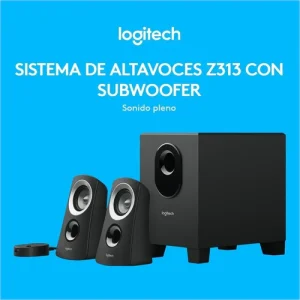 Parlantes Logitech Z313 (2,1) 25w