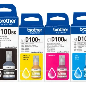 TINTA BROTHER BTD100C CYAN - 48,8ML - COMPATIBLE CON MC-T930DW -DCP-T830DW- DCP-T730DW - DCP-T530DW - DCPT430W - DCP-T230
