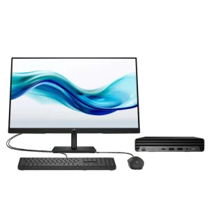 PC HP Pro Mini 400 G9P, Intel Core I7 14700T, SSD 512GB, DDR5 16GB, NO DVD, Monitor 23.8" V24v G5 FHD, Windows 11 Pro (C2QZ0AT#ABM)(COMB399)(iva inc