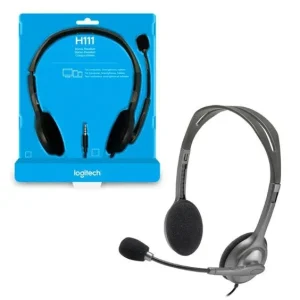 DIADEMA LOGITECH H111 - 3,5MM - PLUG STEREO - MICROFON IVA INCLUIDO