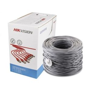 DS-1LN6U-G / Bobina de cable UTP 305 m., Cat6 (23 AWG), Color Gris, PVC (CM), uso en Interior, 100% Cobre - IVA INCLUIDO