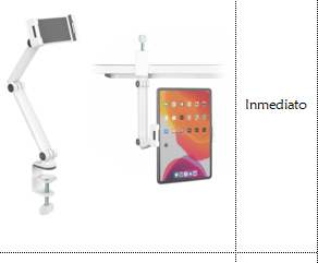 ST-LU-PAD30-04 SOPORTE PARA TABLET EXTENSIBLE EN PRENSA IVA INCLUIDO