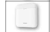 DS-PR1-WB / (AX PRO) Repetidor de Señal Hikvision / Comunicación inalámbrica bidireccional de 433 IVA INCLUIDO