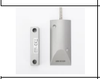 DS-PD1-MC-RS / Contacto Magnético de Uso Rudo / Uso en Cortinas o Puertas de Emergencia de Metal o Madera / Interior / NC. IVA INCLUIDO 