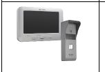 DS-KIS203 / Kit de Videoportero Analógico con Pantalla LCD a Color de 7" / Frente de Calle para Exterior IP65 IVA INCLUIDO