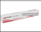 DS-1CP6U24-1U / Patch Panel Sin Blindaje / Cat 6 / 24 Puertos / 1 Unidad De Rack / Tipo de terminaciónIDC / CUMPLE ANSI/TIA‑568.2‑D / CUERPO METÁLICO UL94V‑0 / SOPORTA CABLES 22–24 AWG