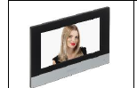 DS-KH6320-WTE1 - Monitor IP WiFi Touch Screen 7" para Videoportero IP / Vídeo en Vivo / PoE Estándar IVA INCLUIDO