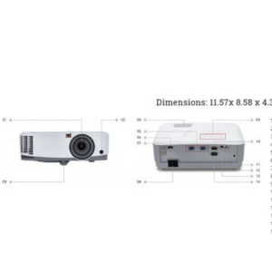 VIEWSONIC PA503W, 3800 LUMENS, WXGA (1280 X 800), HDMI (iva inc)