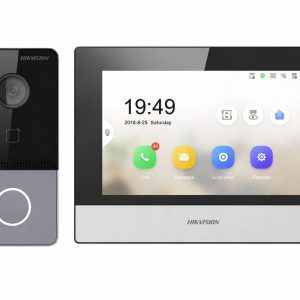 DS-KIS603-P / Kit de Videoportero IP Poe con llamada a App Hik-Connect y Apertura remota - IVA INCLUIDO