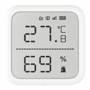 DS-PDTPH-E-WB / (AX PRO) Detector de Temperatura y Detector de Humedad Inalámbrico - IVA INCLUIDO