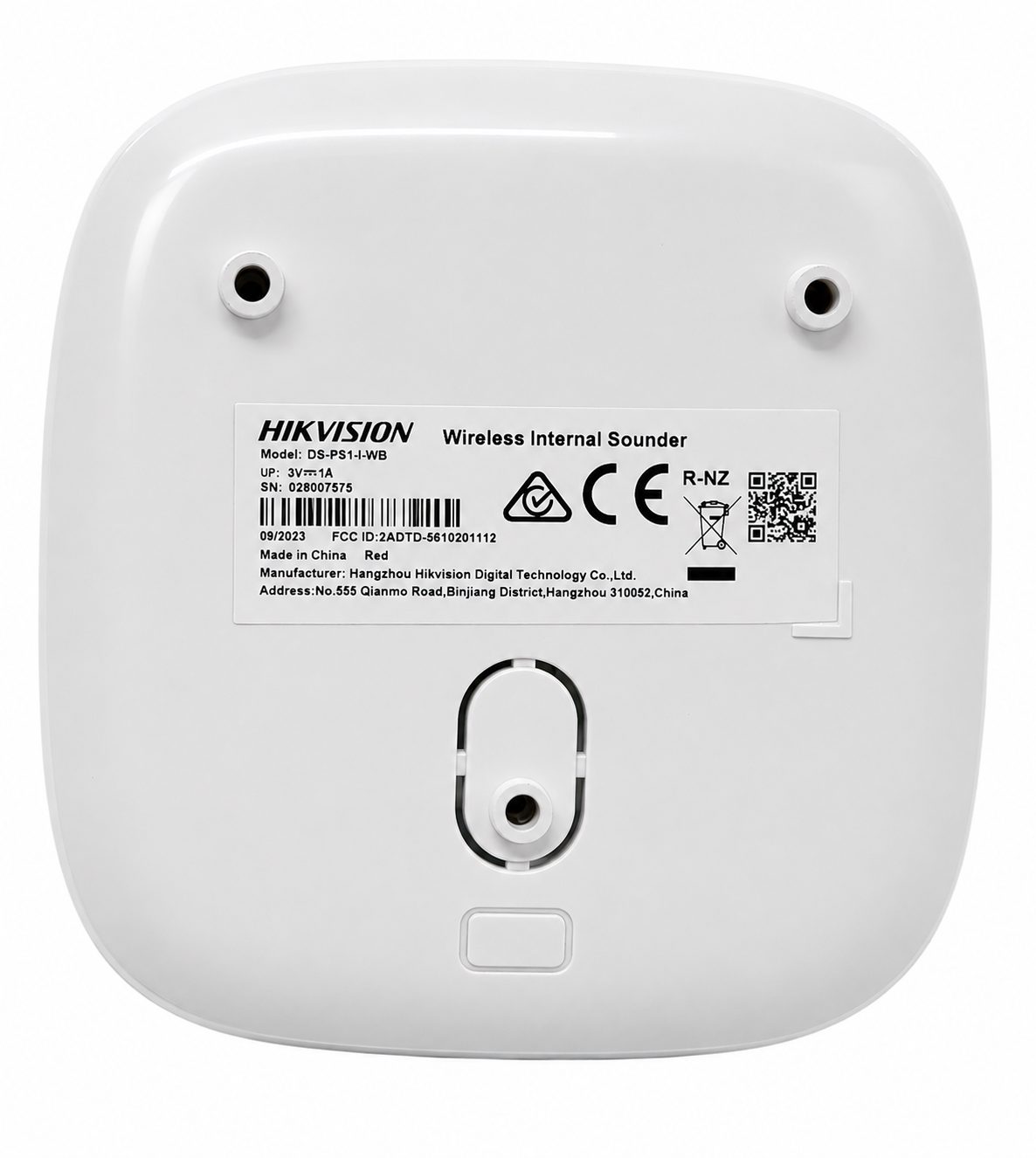 DS-PS1-I-WB / (AX PRO) Sirena Inalámbrica Interior / Buzzer 110 db - IVA INCLUIDO - Image 4