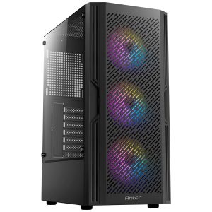 Caja Antec Ax20 Extreme Vidrio Templado + 5 Rgb Fijo