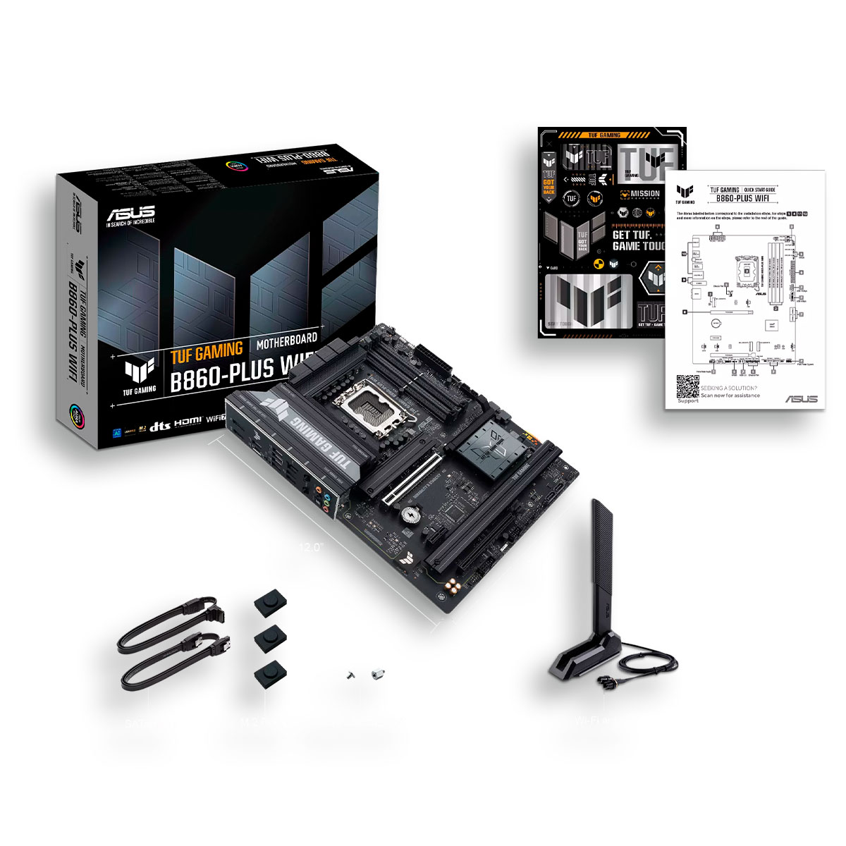 BOARDS INTEL LGA-1851 / GENERACION ULTRA Board Asus Tuf B860-Plus Wifi PCI 5,0 4ddr5 - Image 2