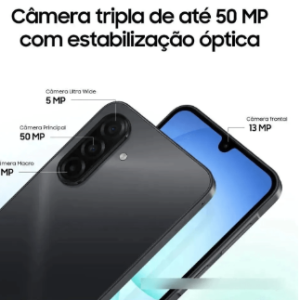 SAMSUNG A17 SM-A175F - PANTALLA 6,7" - OCTA CORE 2,2GHZ / 2,0GHZ - 256GB - MEMORIA 8GB - TRIPLE CAMARA - ANDROID 15 - DUAL SIM - 4G LTE - AZUL