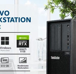 enovo ThinkStation P520c ⚙️ Procesador: Intel Xeon E-2234 🧠 Memoria RAM: 16 GB 💽 Almacenamiento: SSD 512 GB (Ultra rápido) 🎮 Tarjeta de Video: NVIDIA GeForce RTX 3060 Ti 8GB 💿 Sistema Operativo: Windows 11 Pro 🛡️ Garantía: 6 meses💰