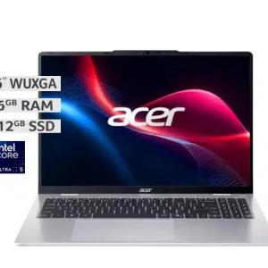 ACER AL16-53P-56S5 - INTEL CORE ULTRA 5 115U - 16GB DDR5 - 512GB SSD - PANTALLA 16" WUXGA - NO DVD - HDMI - FREEDOS - LIGHT SILVER