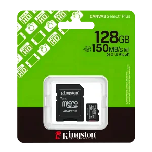 MEMORIA MICRO SD KINGSTON 128GB CLASE 10 IVA  INCLUIDO