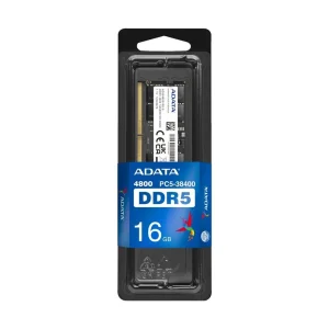 MEMORIA ADATA PC DDR5 16GB 5600GHz AD5U560016G-S (iva inc)