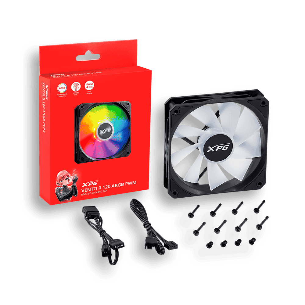 Ventilador Xpg Vento R 120 Argb Pwm - Image 2