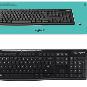 TECLADO LOGITECH K270 Inalambrico Negro (iva inc)