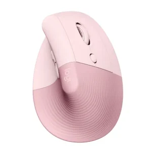 MOUSE LOGITECH LIFT VERTICAL - ERGONOMICO - INALAMBRICO - BLUETOOTH - 6 BOTONES - USB - ROSA