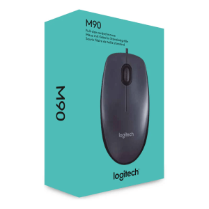 MOUSE LOGITECH M90 Alambrico Negro (iva inc)